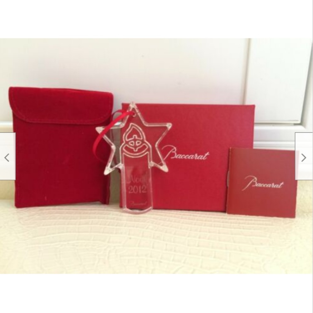 BACCARAT Christmas X'mas Ornament